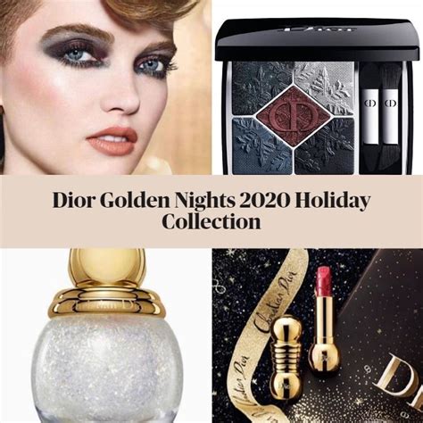 dior golden night|Dior Golden Nights Collection for Holiday 2020 .